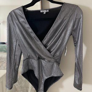 Brand New - Silver Body Suit